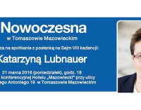 Spotkanie z posłanką Nowoczesnej – Katarzyną Lubnauer