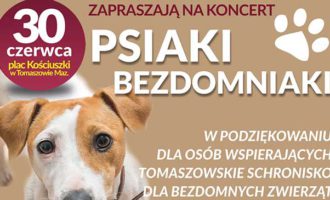 „Psiaki bezdomniaki”. Festyn i koncert na pl. Kościuszki „Psiaki bezdomniaki”. Festyn i koncert na pl. Kościuszki