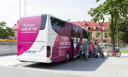 Bus kampanii „Ciśnienie na życie” w Tomaszowie Mazowieckim!