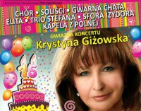 Krystyna Giżowska na XV Jubileuszowym Koncercie Charytatywnym SERCE NA DŁONI