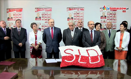 Wybory samorządowe w Tomaszowie. SLD przedstawia kandydatów (wideo)