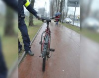 Zderzenie dwóch rowerzystów koło Lidla