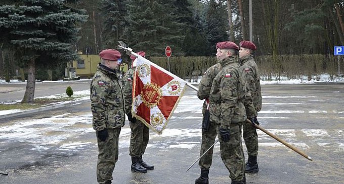 Przekazanie obowiązków dowódcy 25 batalionu dowodzenia 