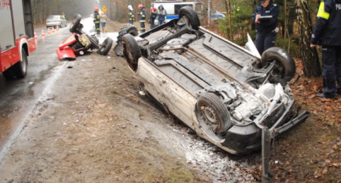 Tragiczny wypadek na drodze W-713 Tomaszów – Opoczno