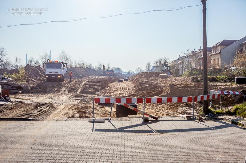 Przebudowa ulicy Chopina w Tomaszowie Mazowieckim