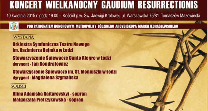 Koncert Wielkanocny w Tomaszowie Mazowieckim