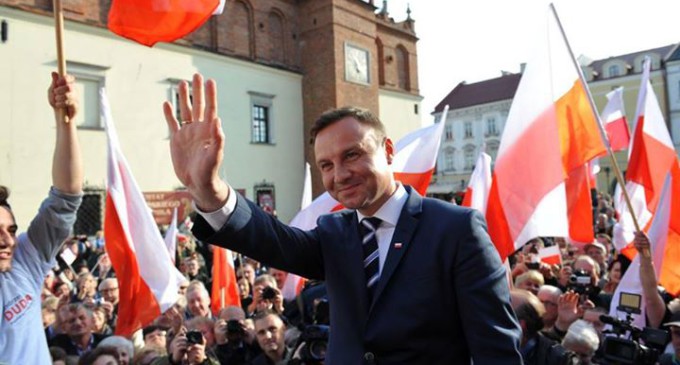 Andrzej Duda podsumuje kampanię prezydencką w Tomaszowie