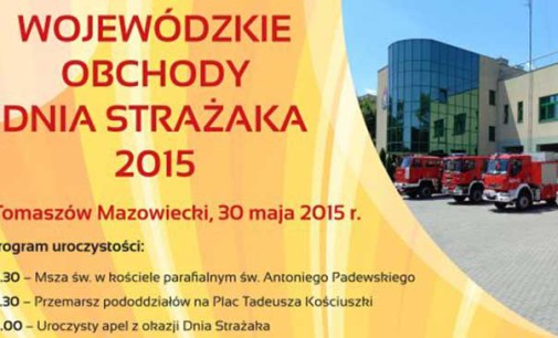 Wojewódzki Dzień Strażaka w Tomaszowie