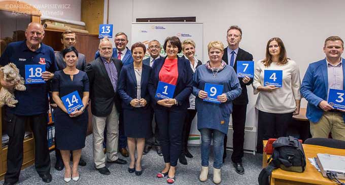 Platforma Obywatelska zaprezentowała kandydatów do Sejmu i Senatu (WIDEO)