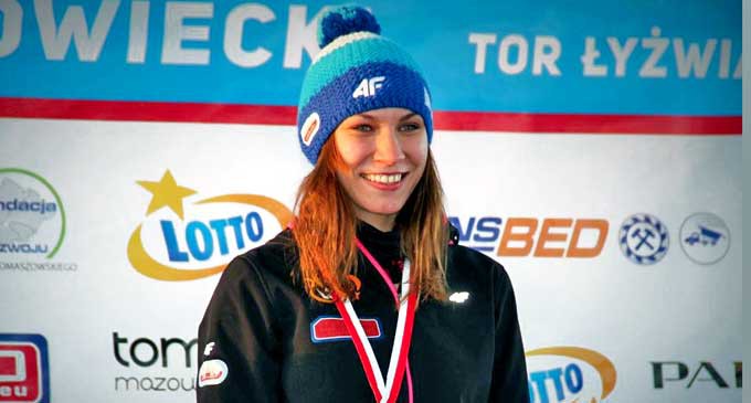 Dwa złote medale Oli Kapruziak na 500 i 1000 m. Bródka najszybszy na 1500 m