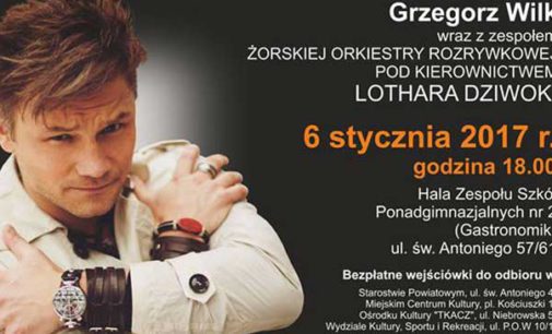 Grzegorz Wilk na Koncercie Noworcznym w Tomaszowie