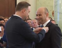 Marcin Witko odznaczony Krzyżem Kawalerskim Odrodzenia Polski (WIDEO)