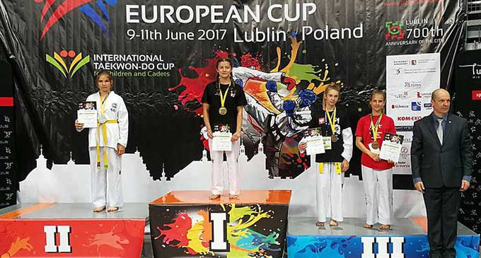 Tomaszowianki pod okiem mistrzyni Marty Mysur na Pucharze Europy w Taekwon-do