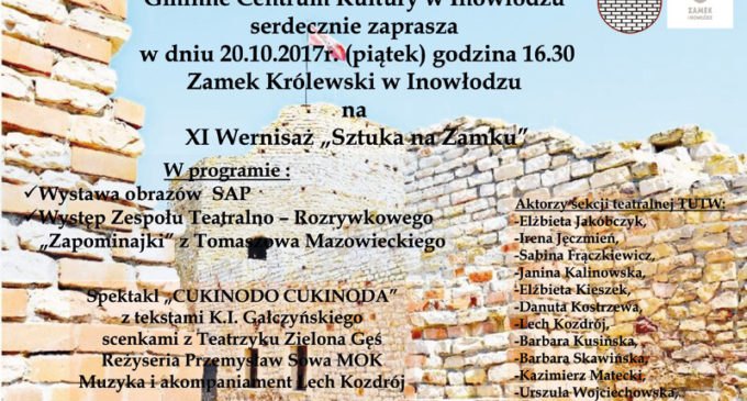 XI Wernisaż „Sztuka na Zamku” w Inowłodzu