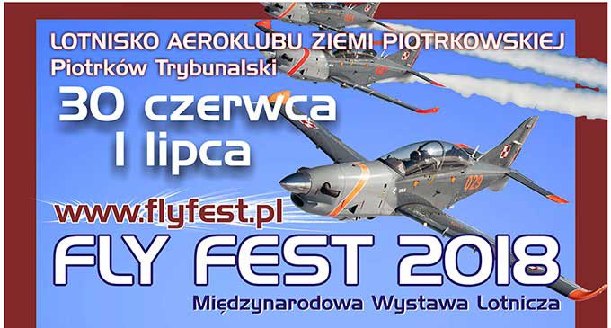 FLY FEST 2018. W sobotę i niedzielę pokazy lotnicze w Piotrkowie!