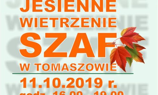 Jesienne wietrzenie szafy