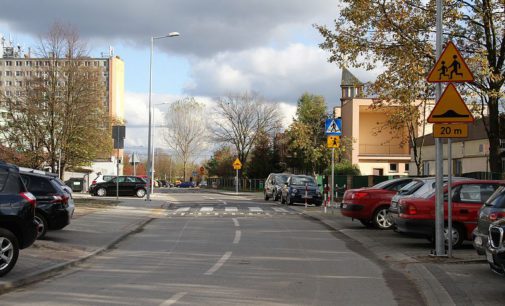 Ulica Kombatantów przebudowana w ramach Tomaszowskiego Budżetu Obywatelskiego.