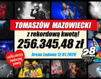 Rekordowy Finał WOŚP 2020 w Tomaszowie Maz. (ZDJĘCIA)