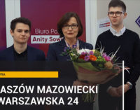 Posłanka Anita Sowińska otworzyła biuro w Tomaszowie (WIDEO)