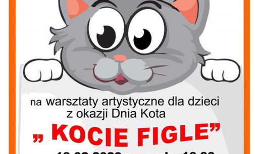 „Kocie figle” ‒ warsztaty artystyczne dla dzieci