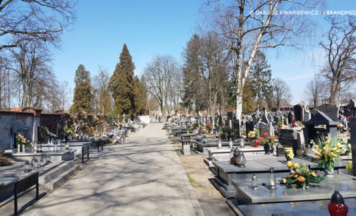 Cmentarz przy ul. Dąbrowskiej będzie czasowo zamknięty