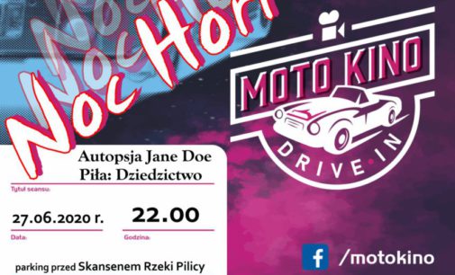 W sobotę kino samochodowe na parkingu przed Skansenem Rzeki Pilicy