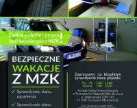 Bezpieczne wakacje z MZK ‒ sprawdź bezpłatnie stan auta