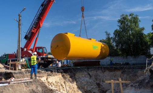 Rozpoczęła się budowa stacji paliw na terenie zajezdni MZK (FOTO i WIDEO)