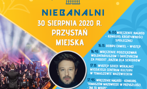 Andrzej Piaseczny i Orkiestra Symfoniczna Tomaszowa Mazowieckiego na pikniku Lokalni Niebanalni