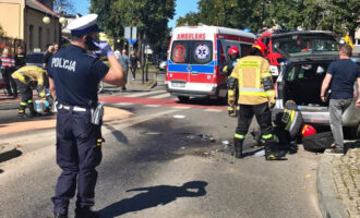 Tragiczny wypadek na Rondzie Olimpijczyków Tragiczny wypadek na Rondzie Olimpijczyków