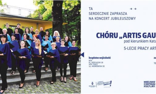 Koncert jubileuszowy chóru Artis Gaudium