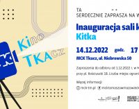 Inauguracja działalności sali kinowej KITKA w Tkaczu