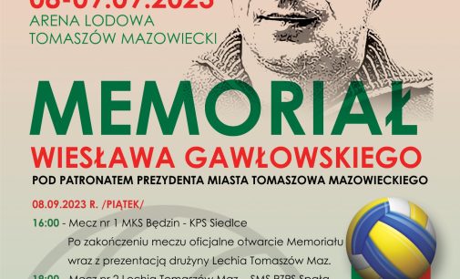 Już w piątek Memoriał Wiesława Gawłowskiego w Arenie Lodowej